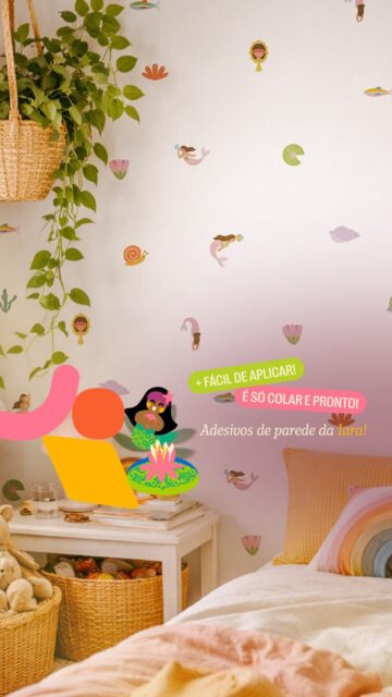 Desculpa a quem se ofendeu, mas a sua história é bem mais inspiradora que a da ruivinha. 🤷🏻‍♀️

Compre pelo site e deixe o quarto da sua sereia muito mais inspirador.