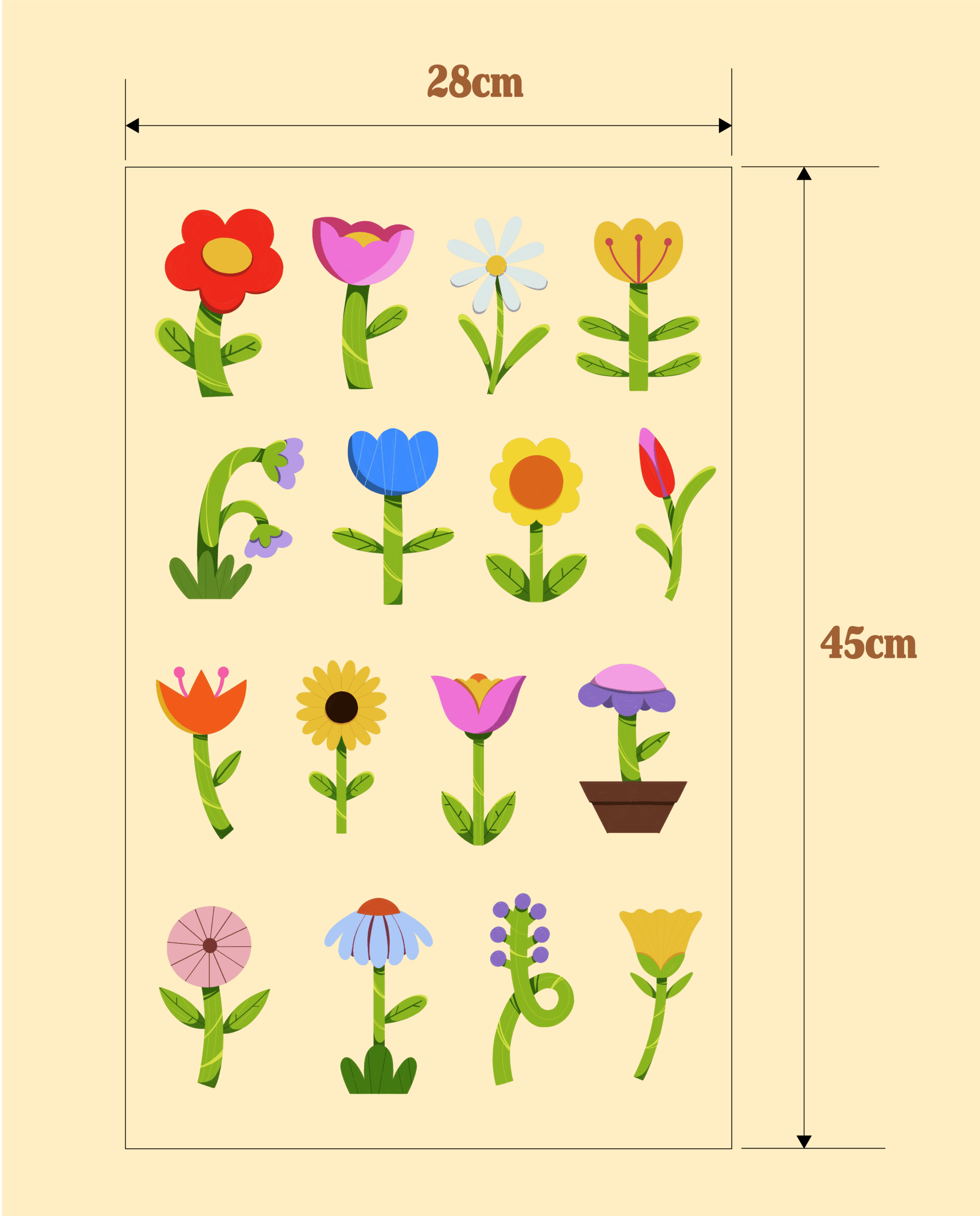 Adesivos de parede Flores - Imagem 3