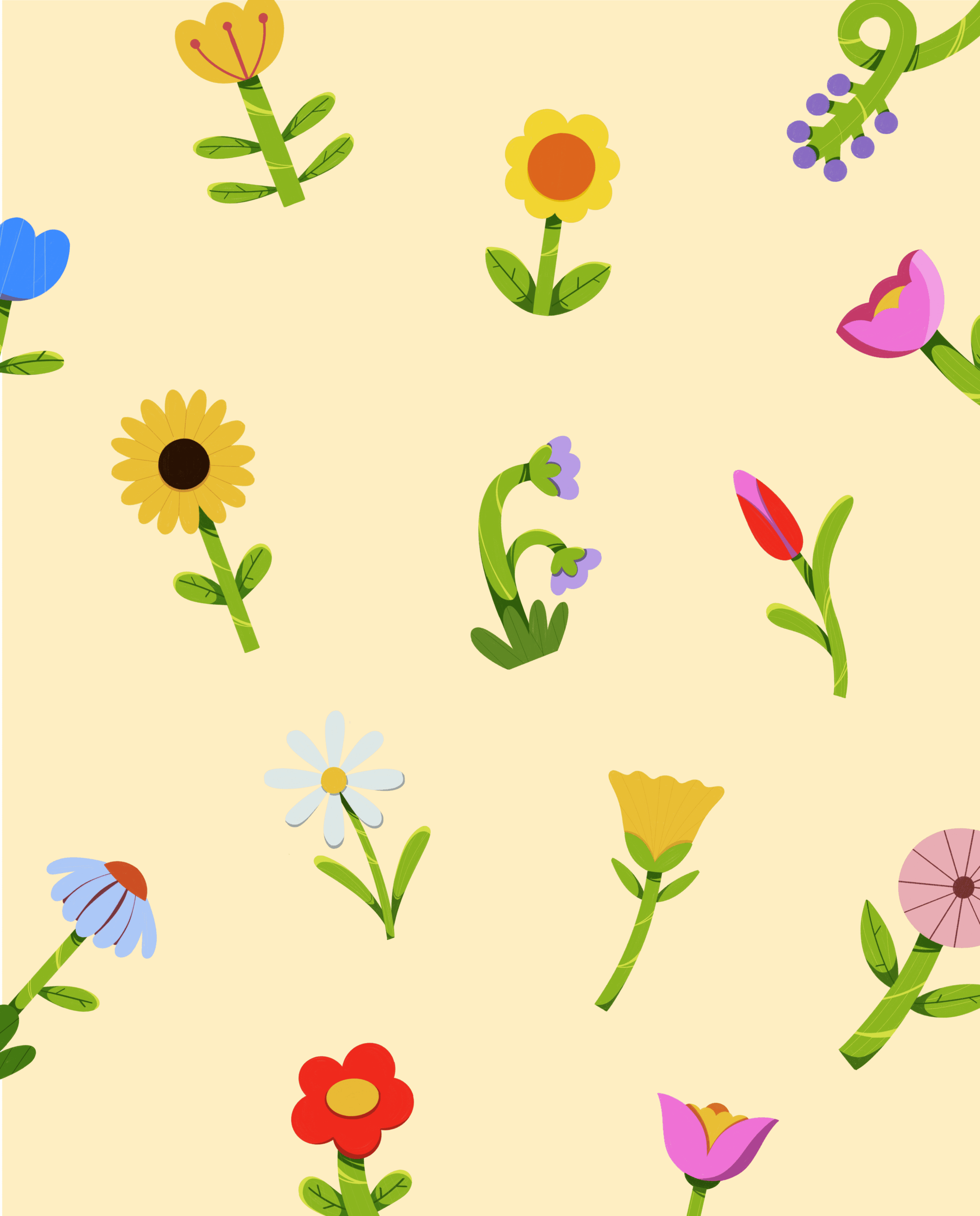 Adesivos de parede Flores - Imagem 2